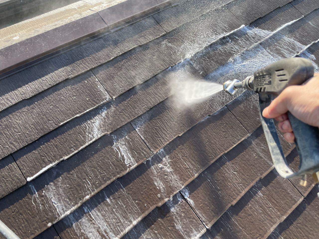 バイオ洗浄塗布です。