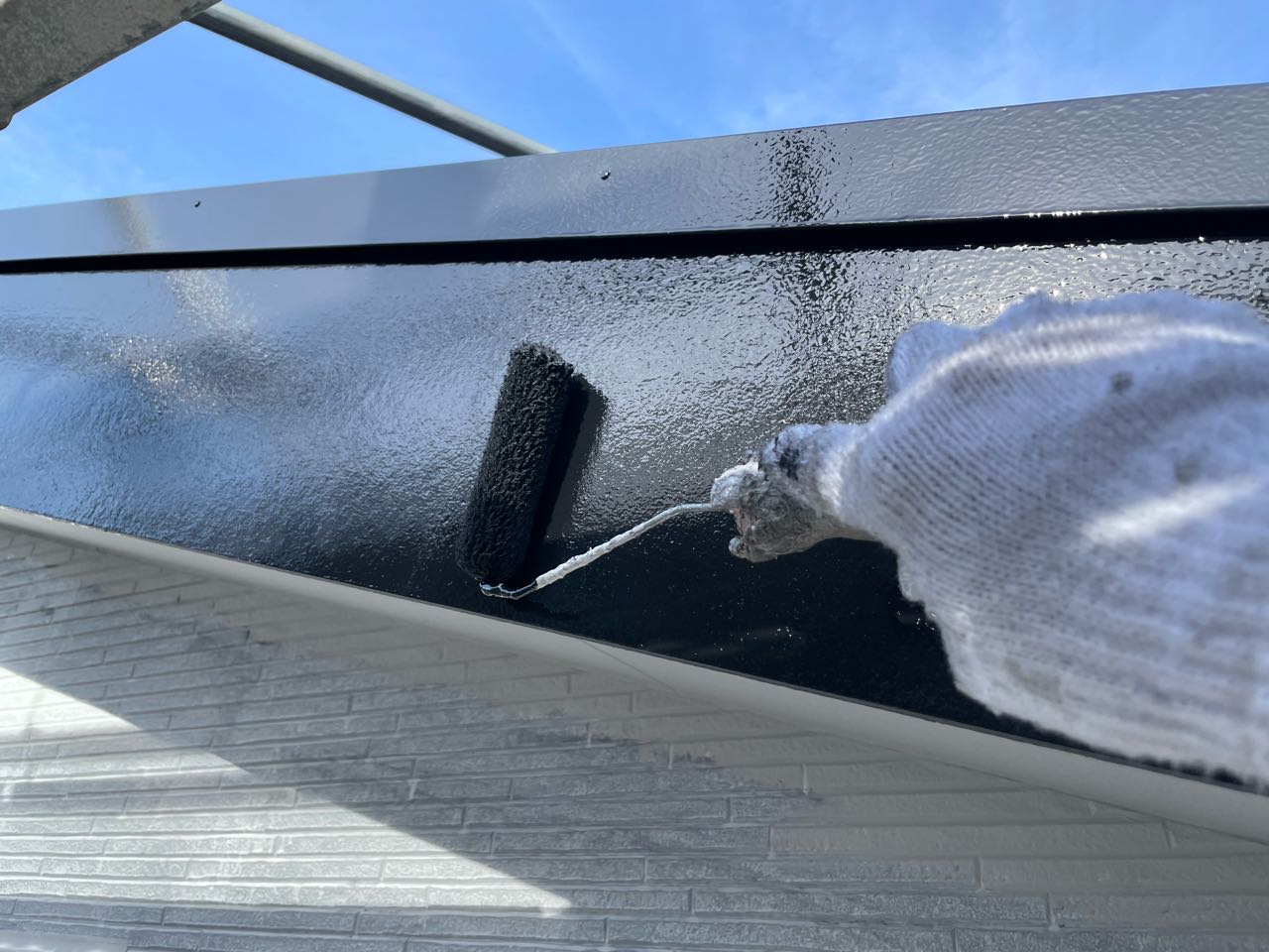 仕上げ塗装2回目です。