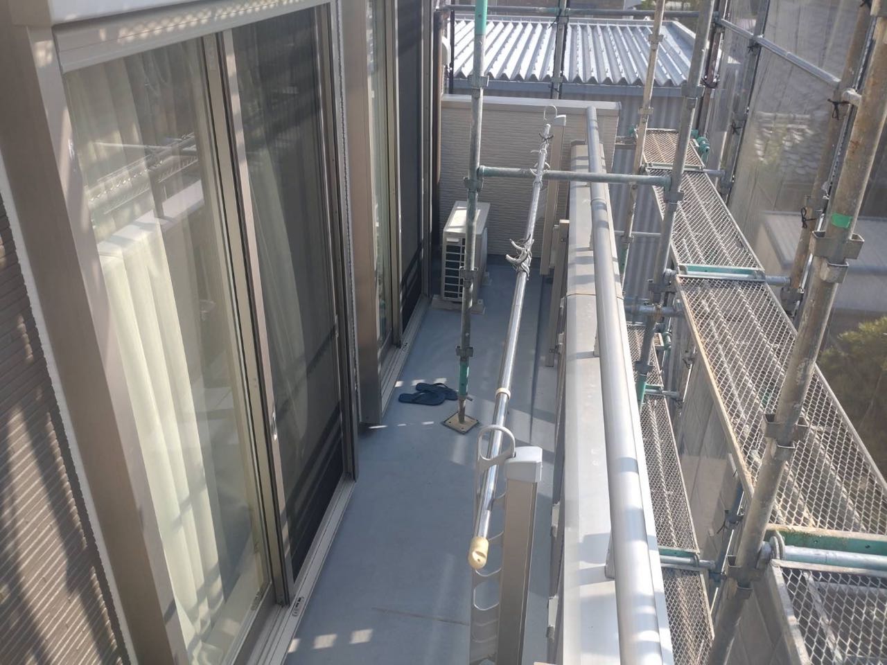 ケレン作業です。