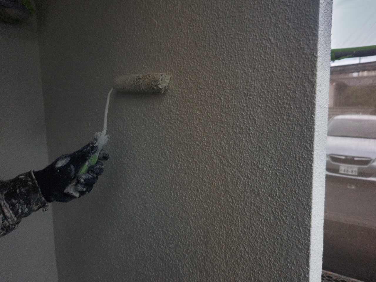 仕上げ塗装2回目です。