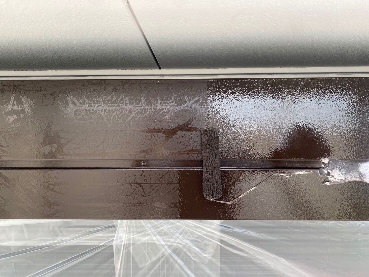 仕上げ塗装2回目です。