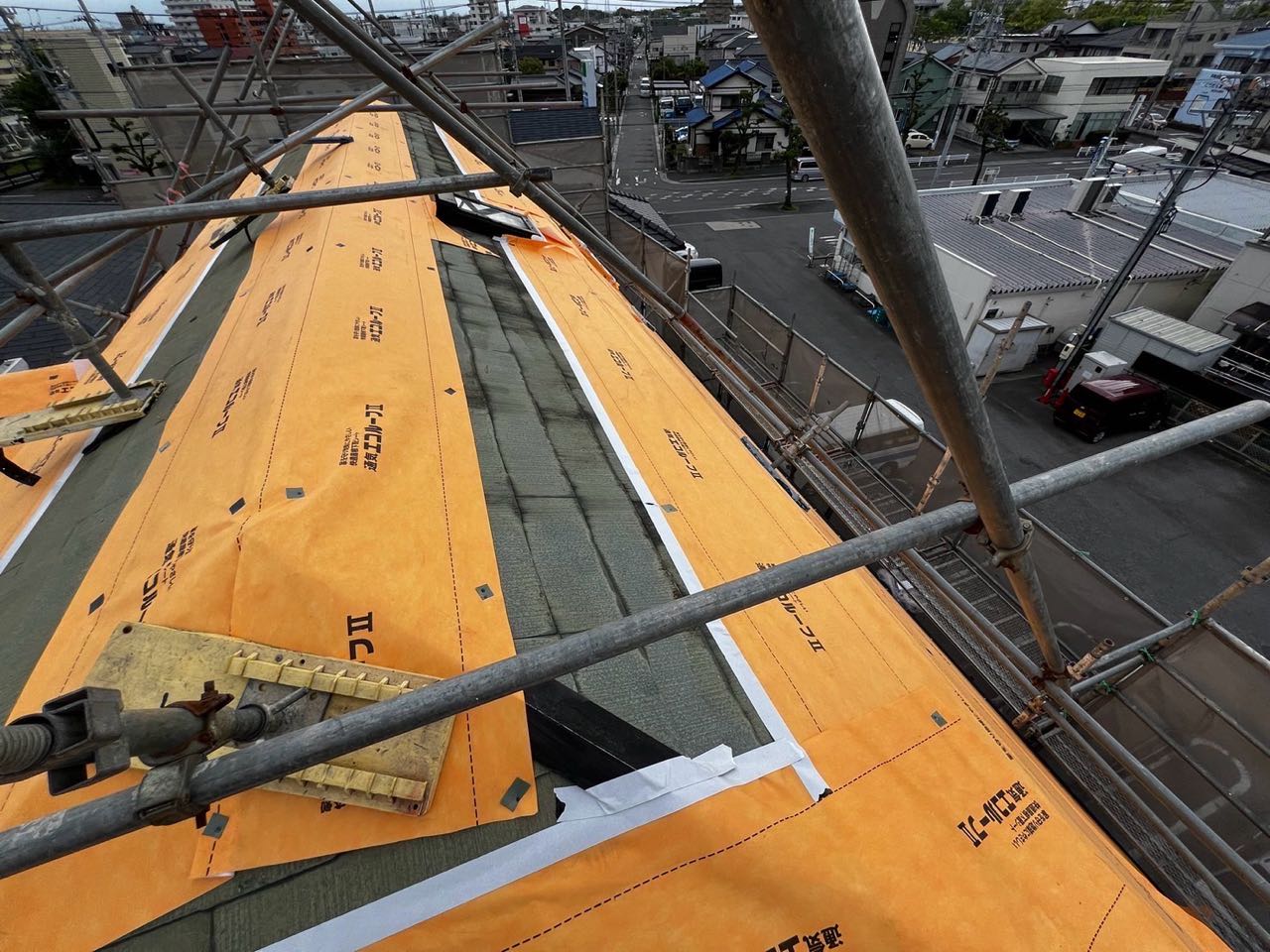 ルーフィングです。