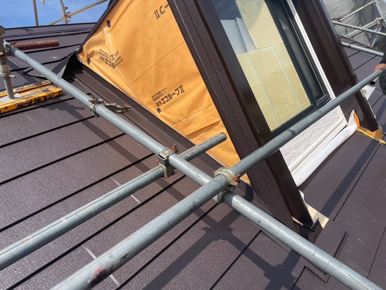 役物の施工です。