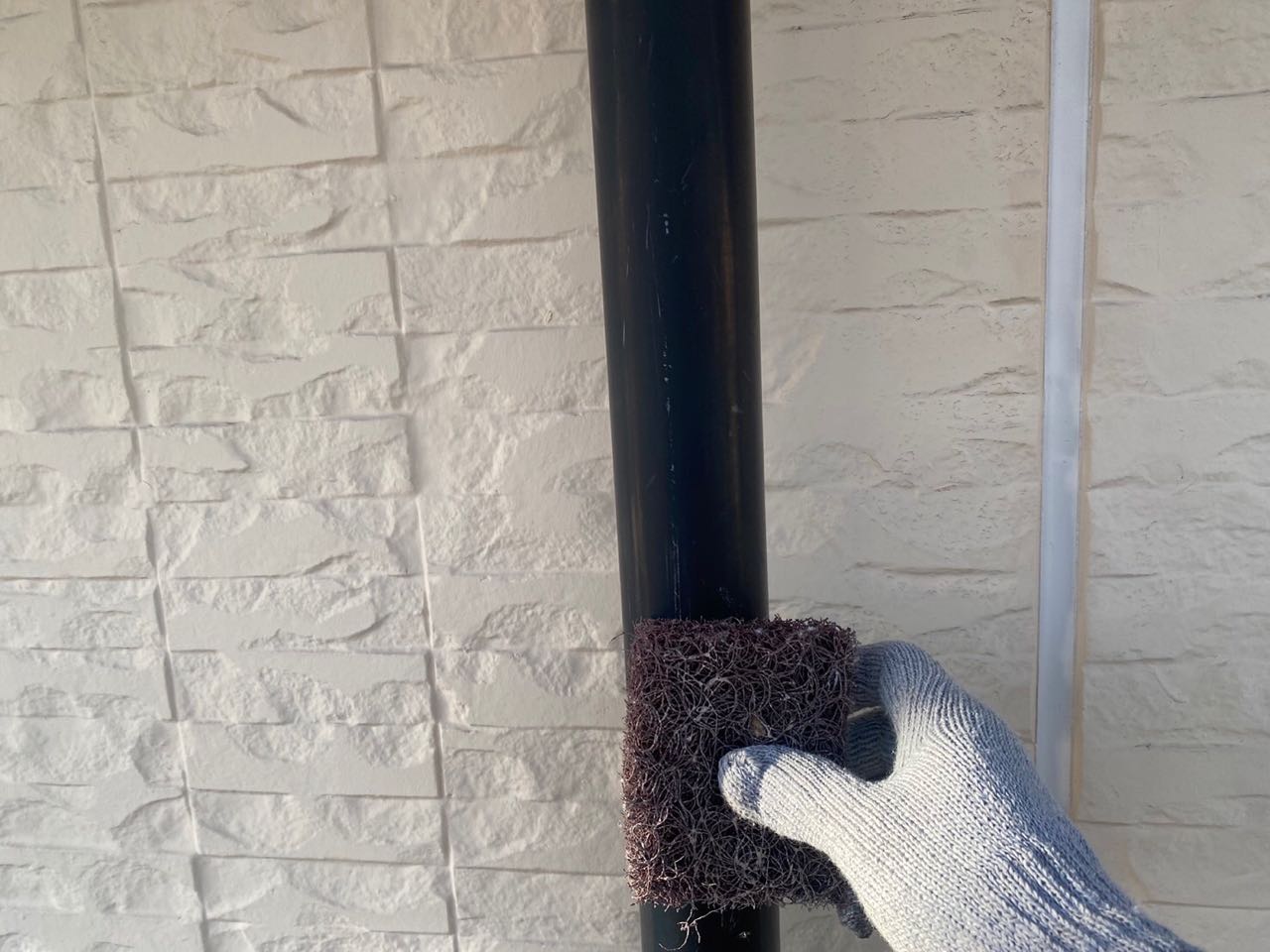 ケレン作業です。