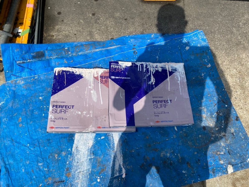 材料検収です。