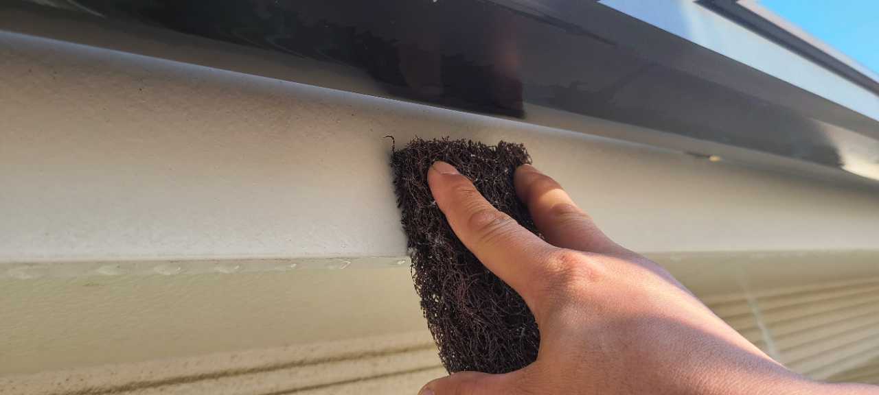 ケレン作業です。