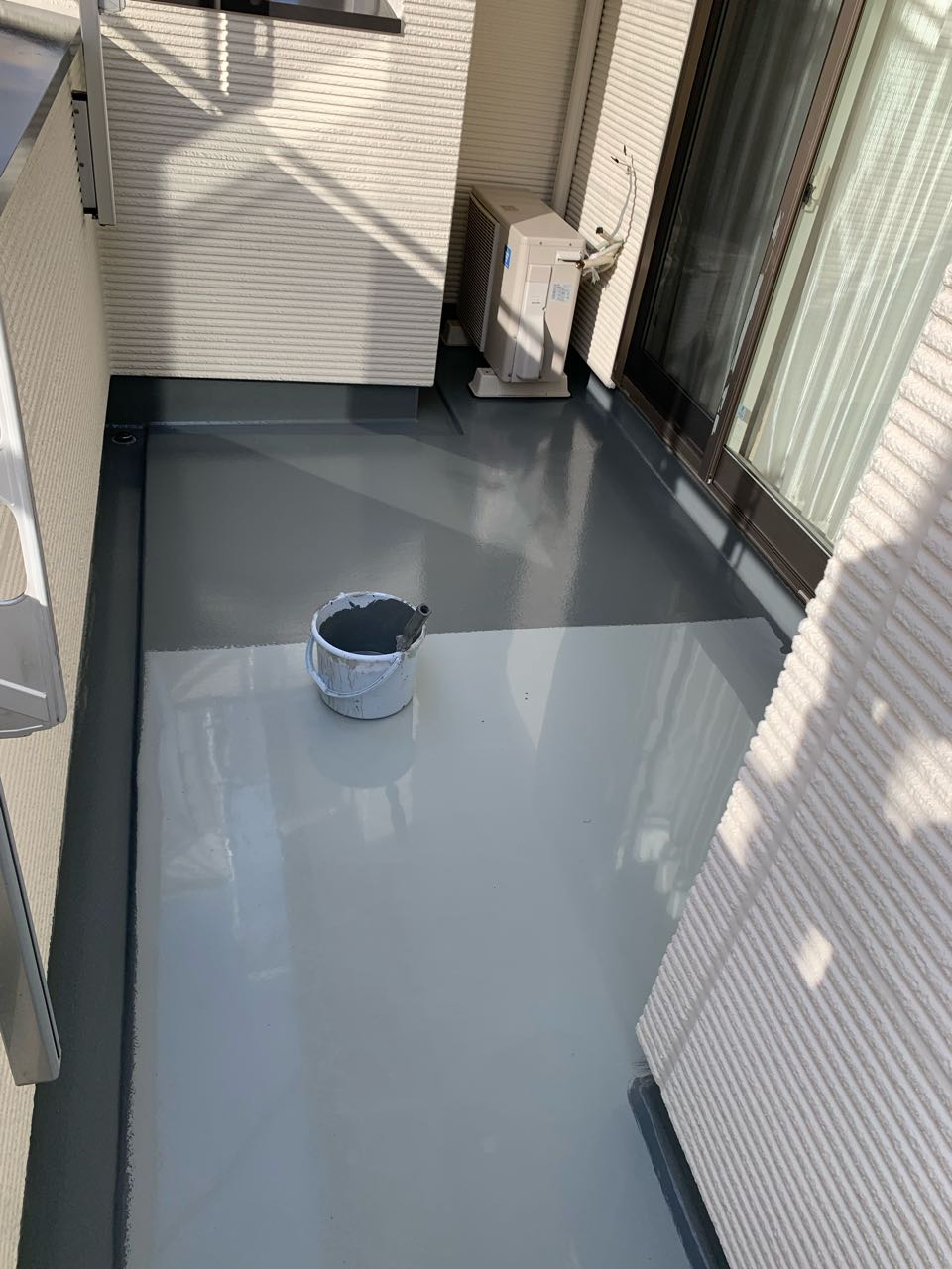 トップコート塗布。