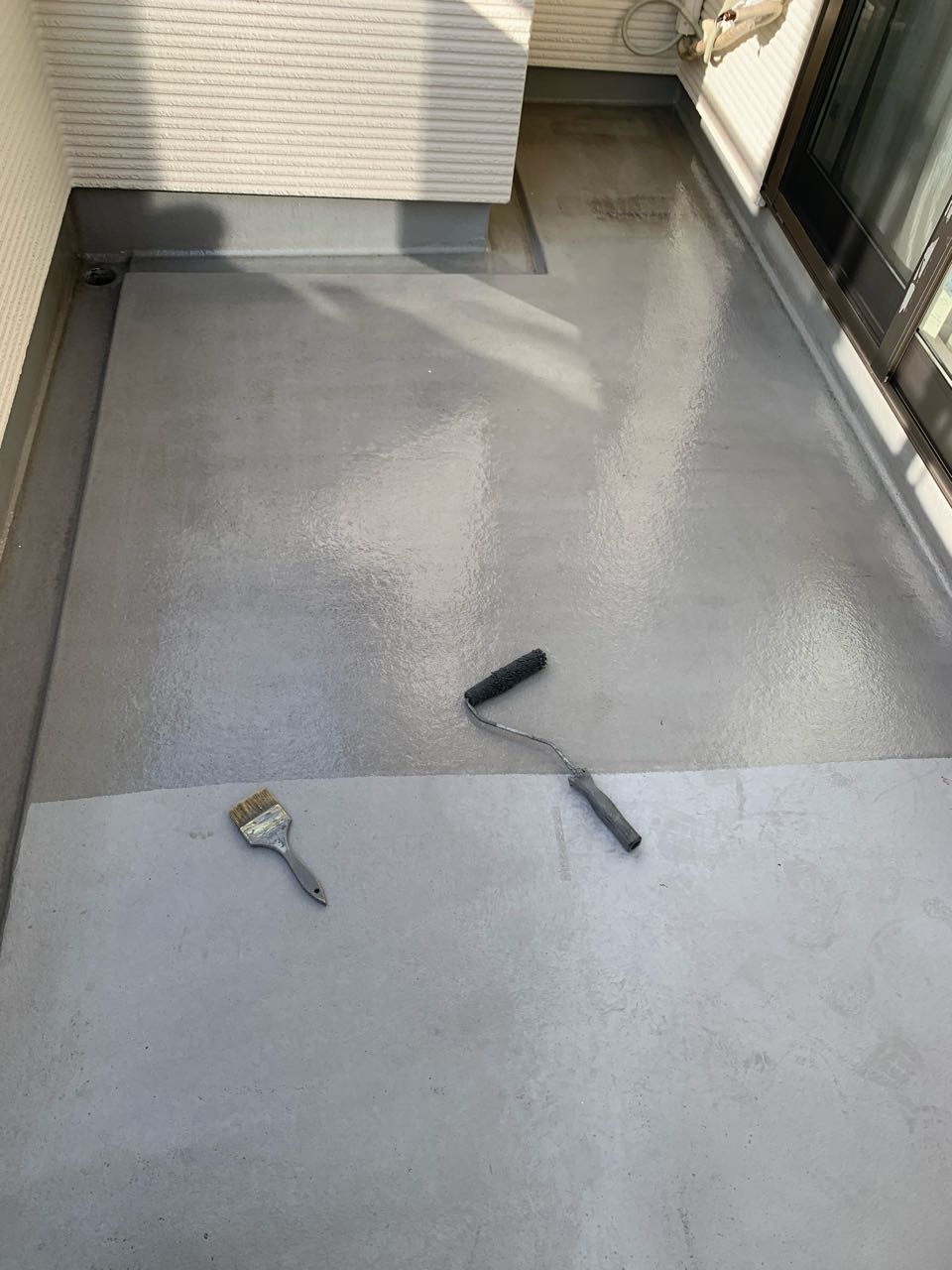 プライマー塗布します。