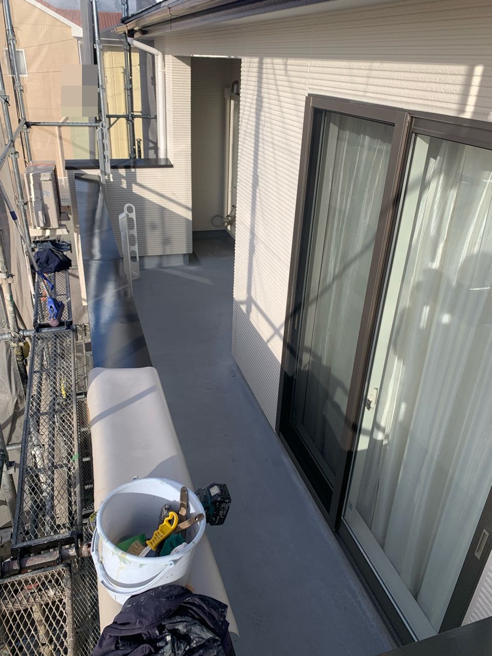 ケレン作業です。