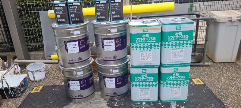 材料検収です。