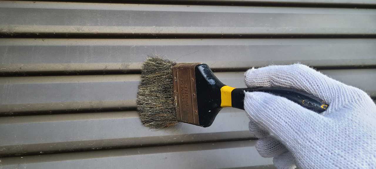 ケレン作業です。