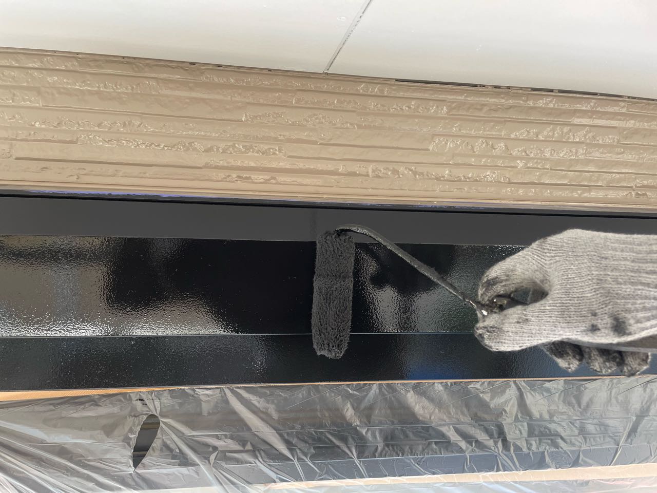 仕上げ塗装2回目です。