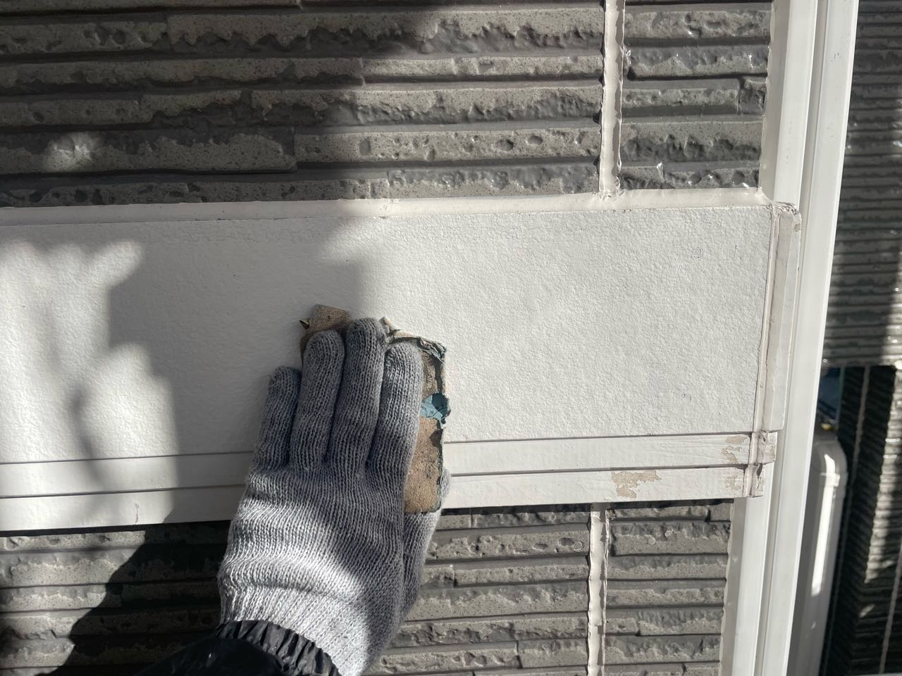 ケレン作業です。