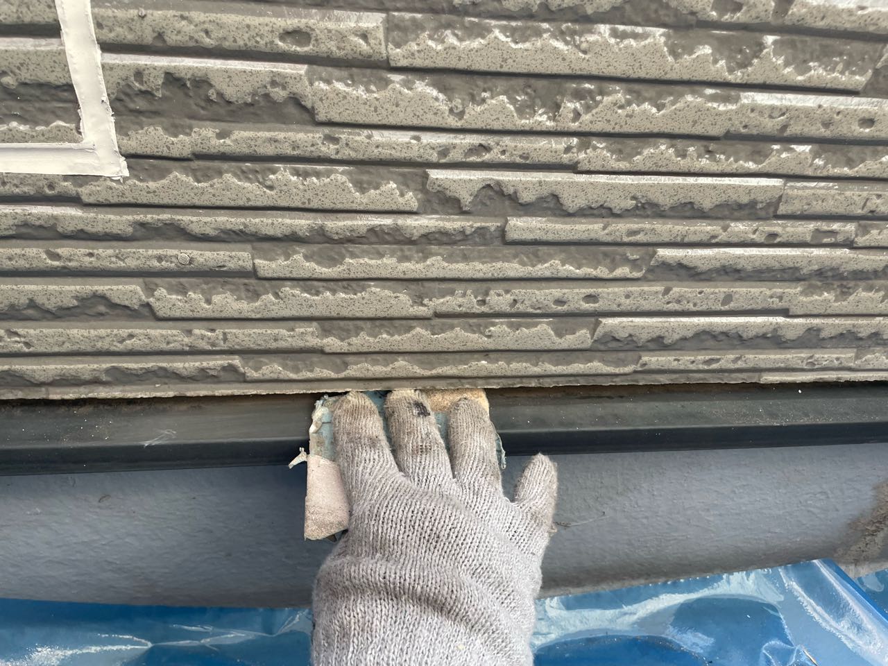 ケレン作業です。