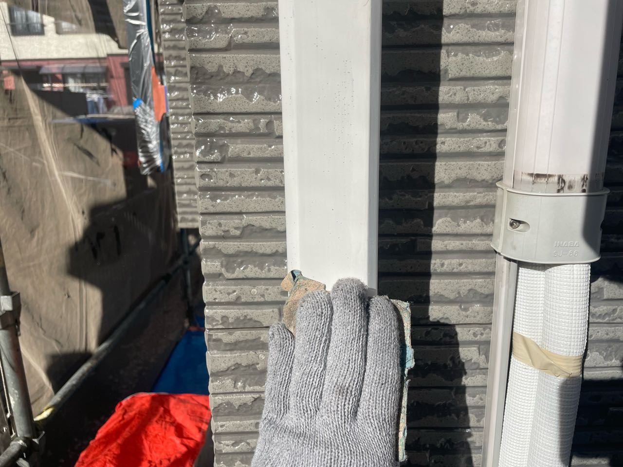 ケレン作業です。