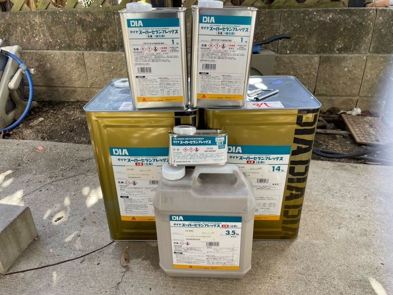 材料検収です。