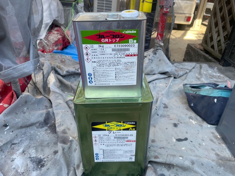 材料検収です。