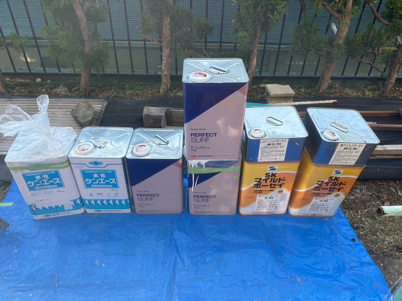 材料検収です。