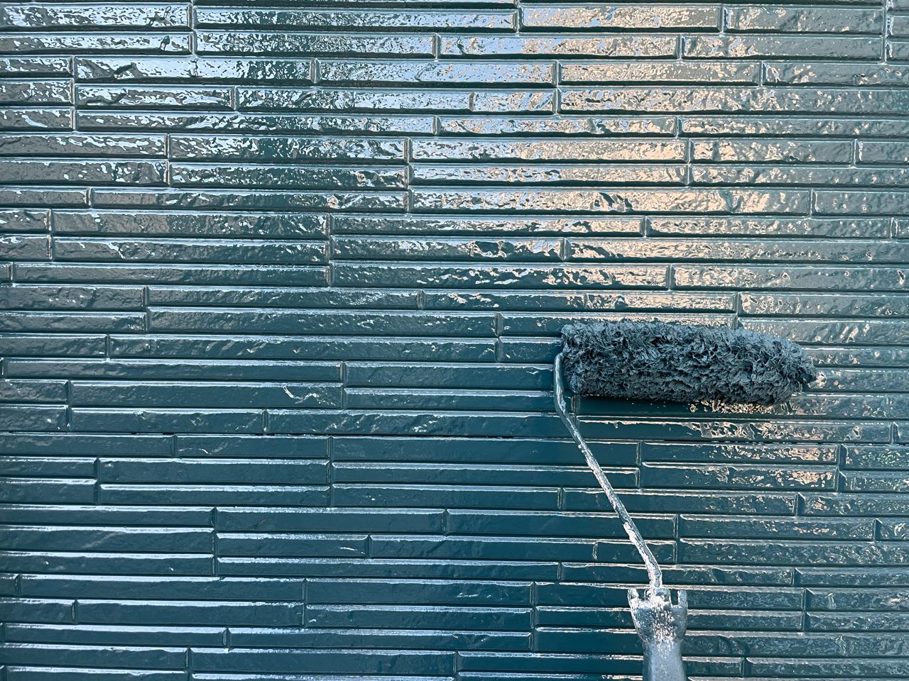 仕上げ塗装2回目です。