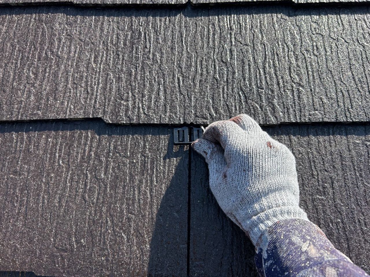 タスペーサー挿入です。