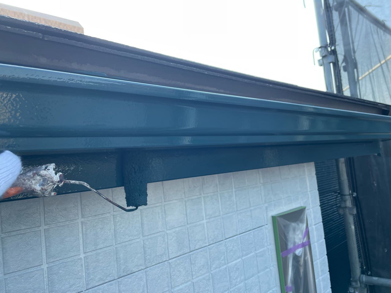 仕上げ塗装2回目です。