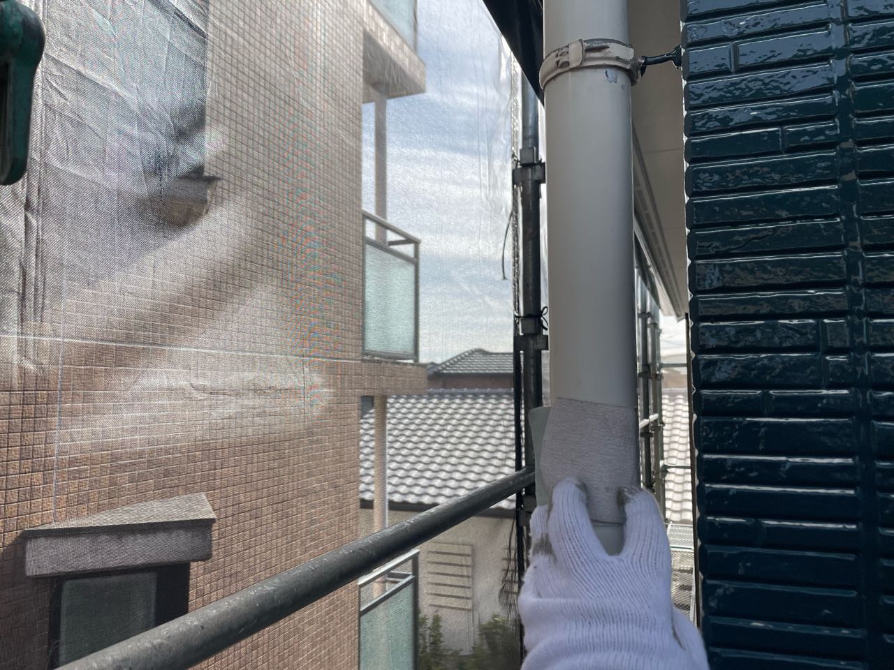 ケレン作業です。