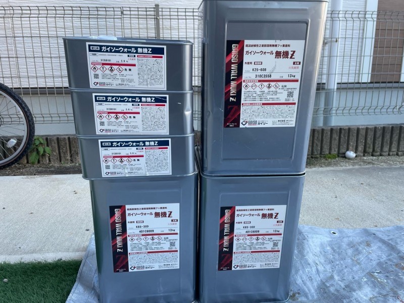 材料検収です。