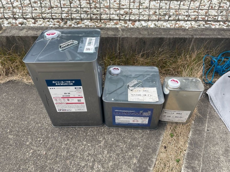 材料検収です。