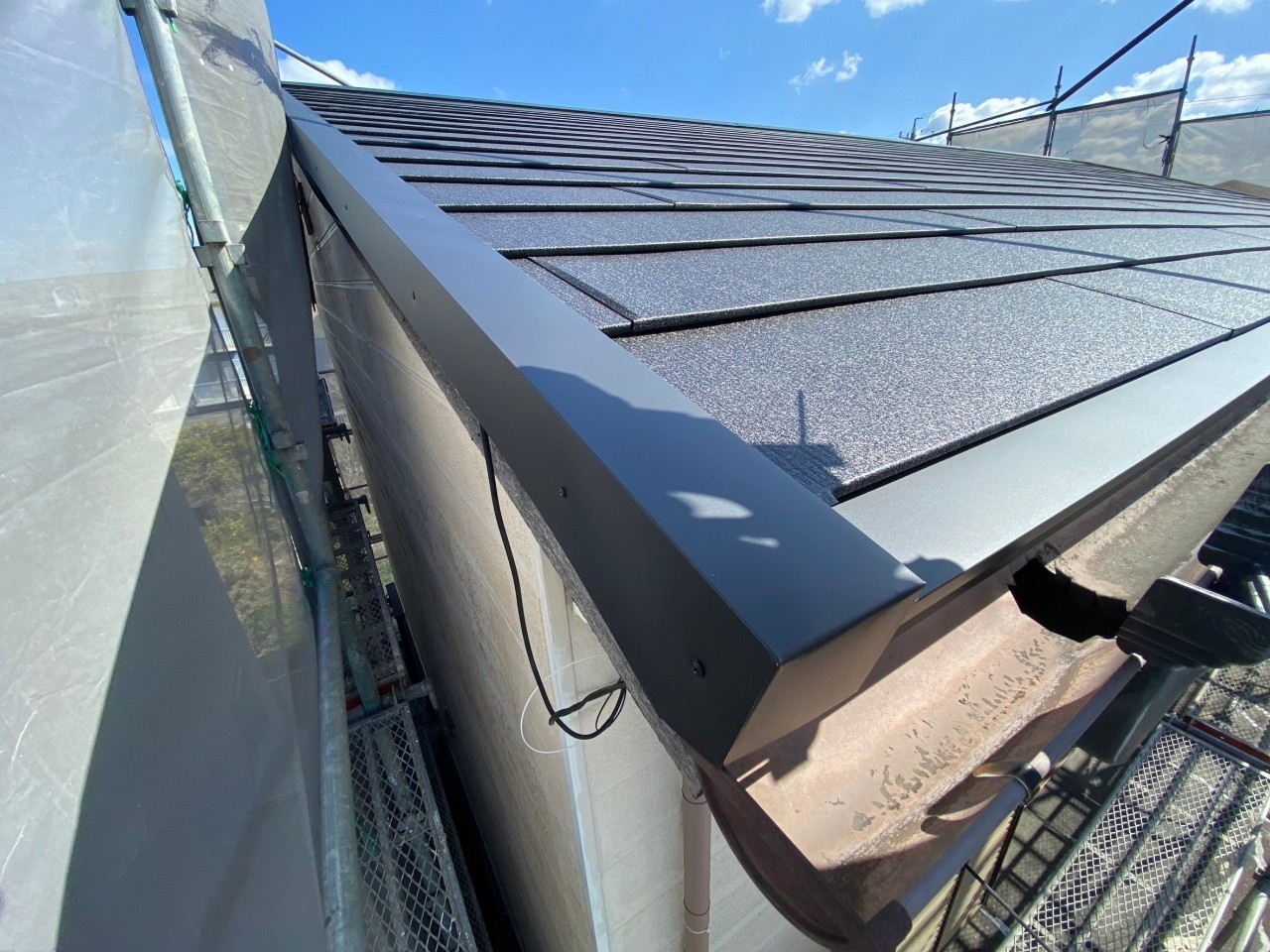 役物の施工です。