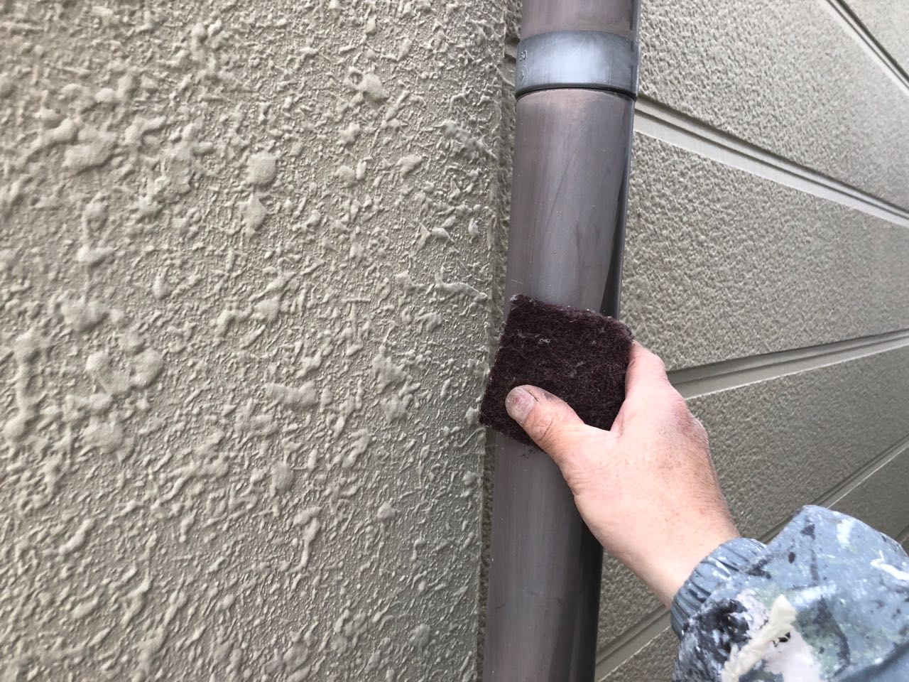 ケレン作業です。