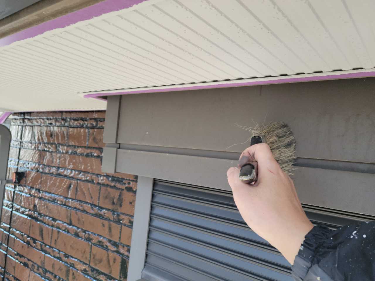 ケレン作業です。