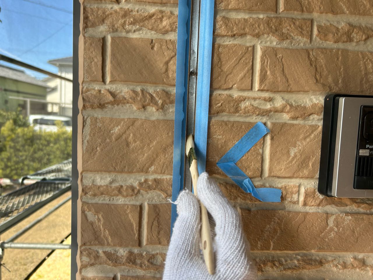 プライマー塗布します。