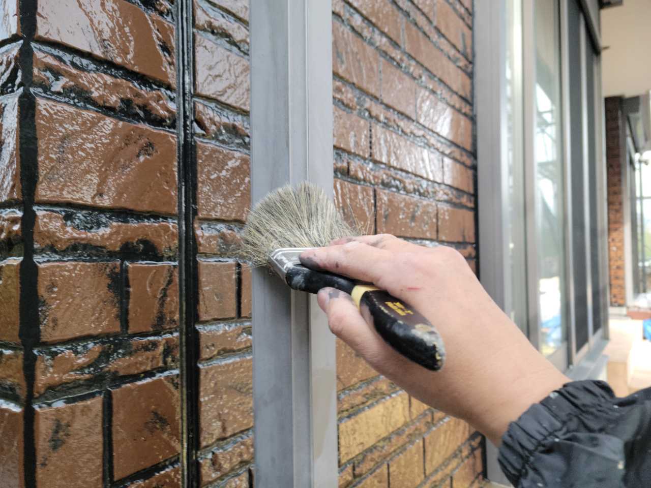 ケレン作業です。