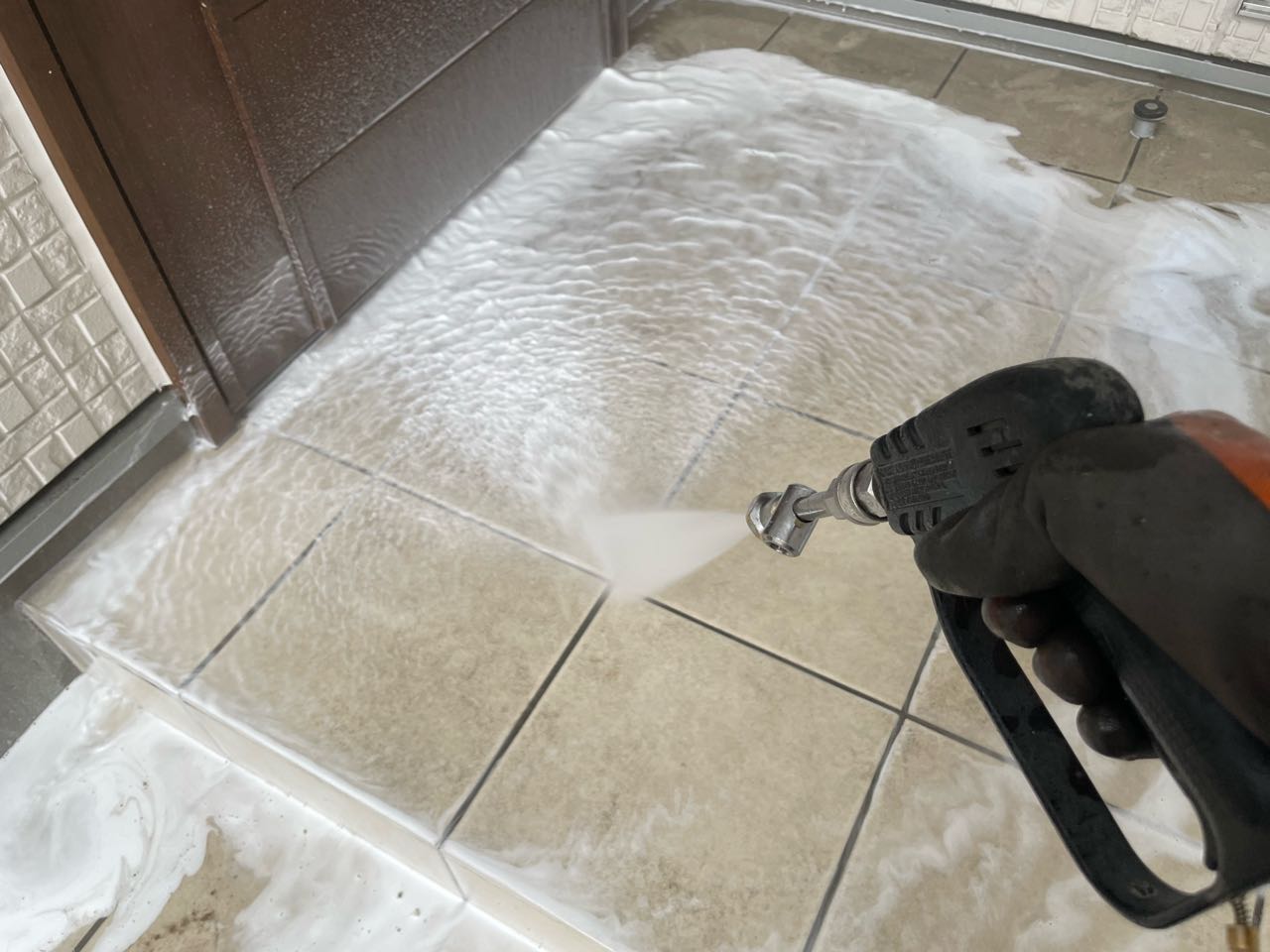 バイオ洗浄塗布です。