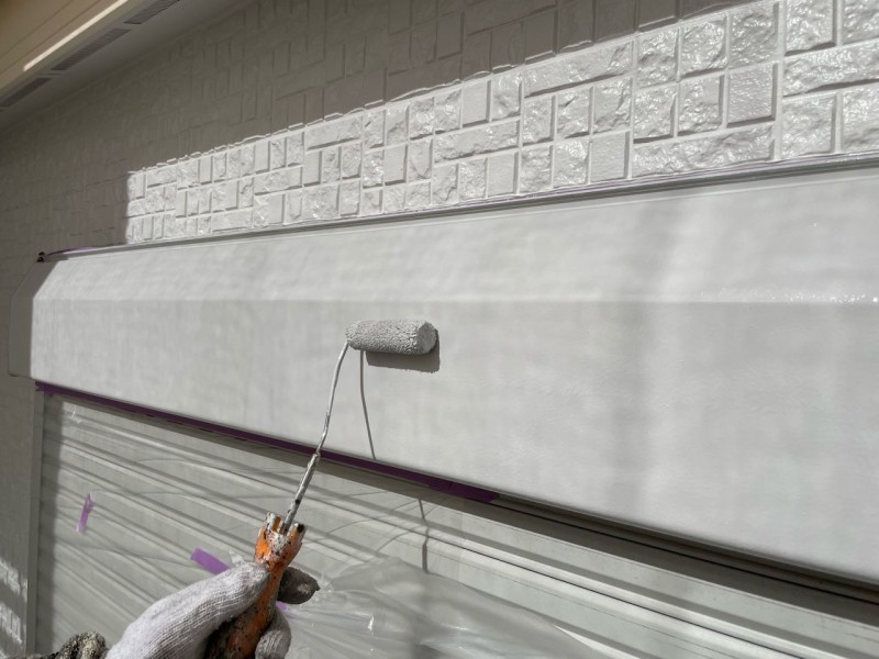 仕上げ塗装2回目です。