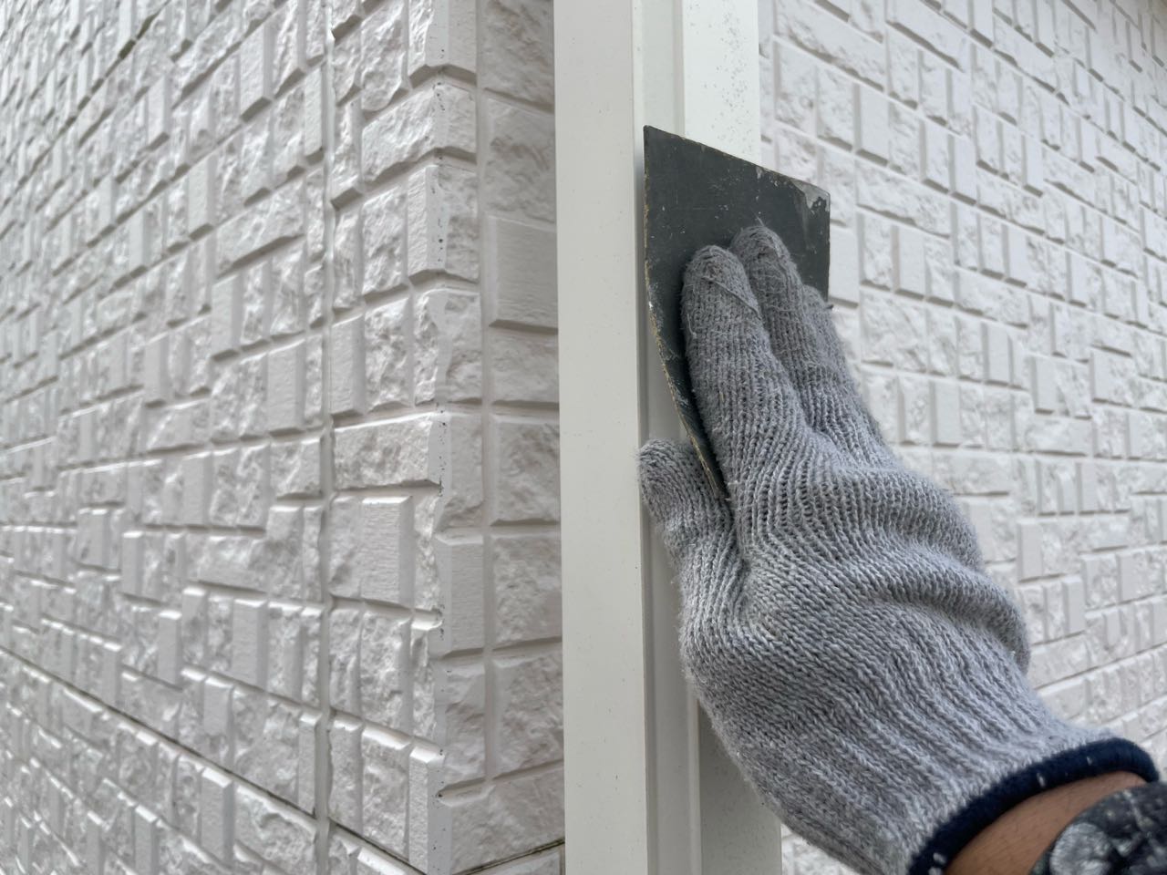 ケレン作業です。