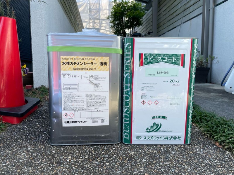 材料検収です。