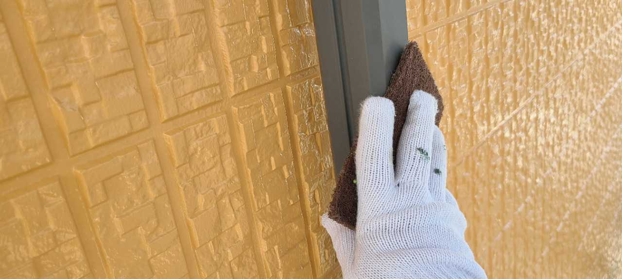 ケレン作業です。