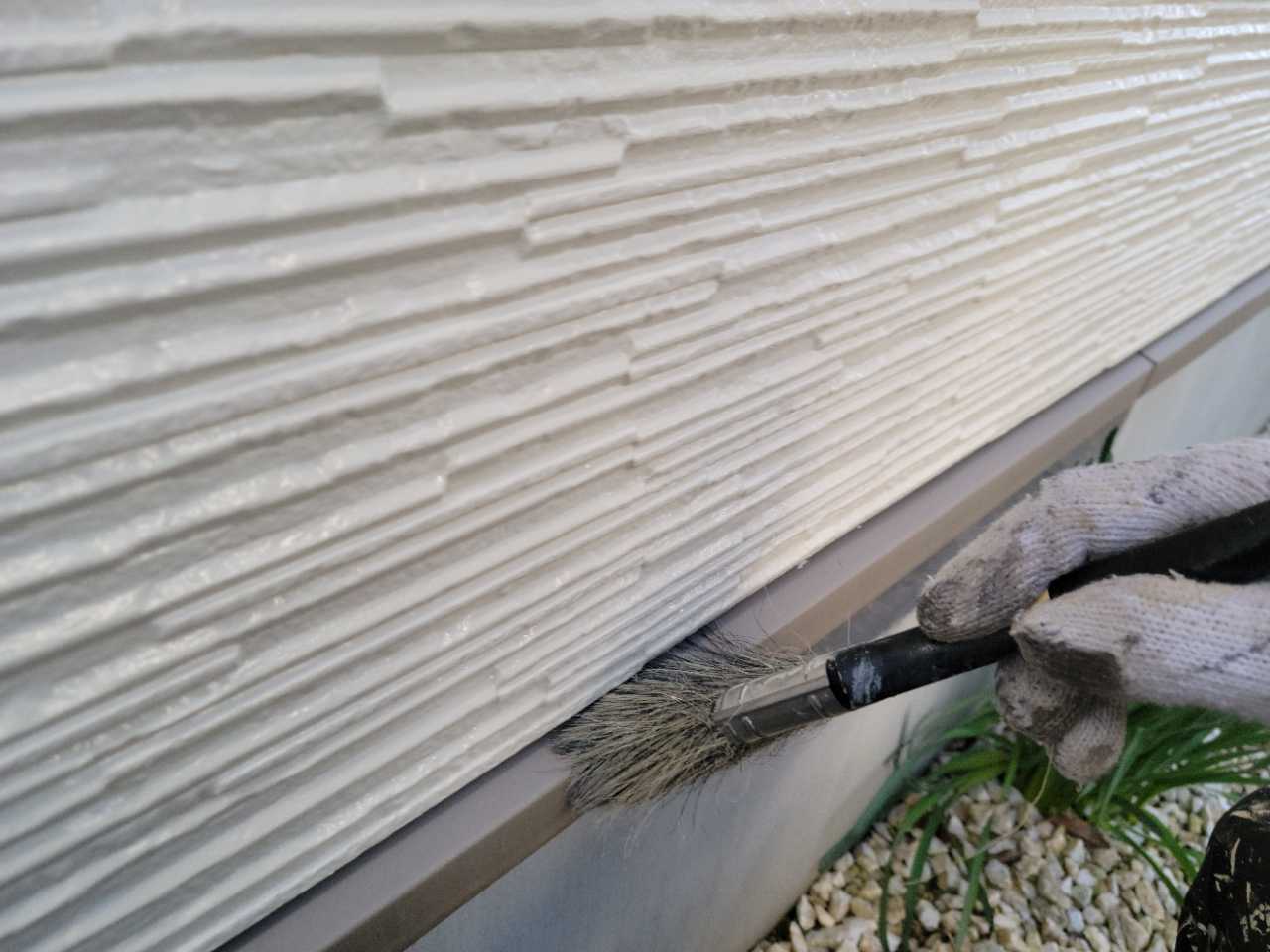 ケレン作業です。