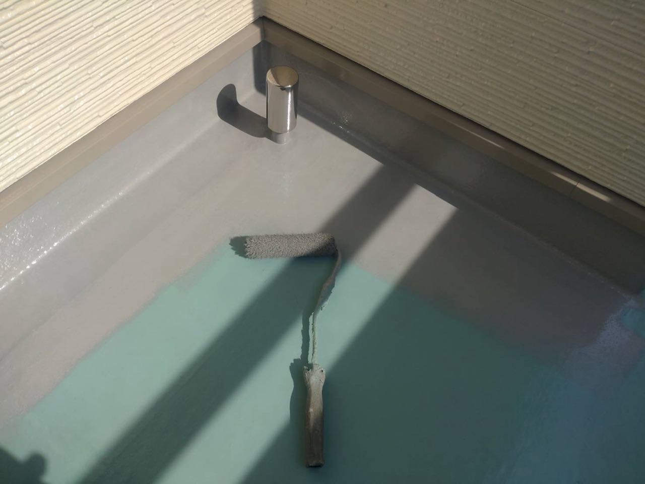 トップコート塗布。