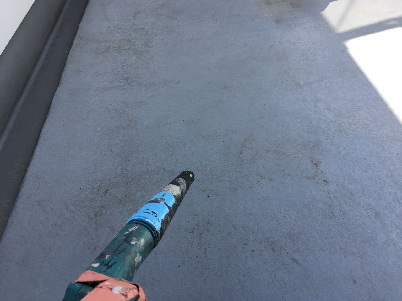 ケレン作業です。