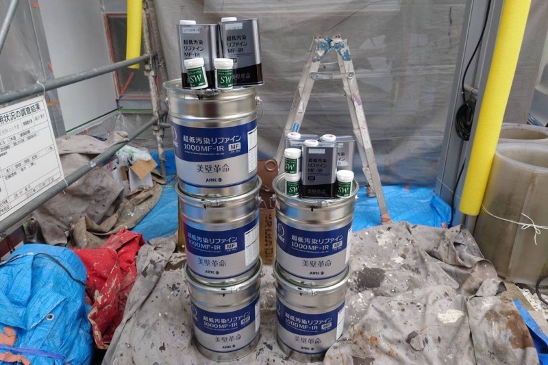 材料検収です。