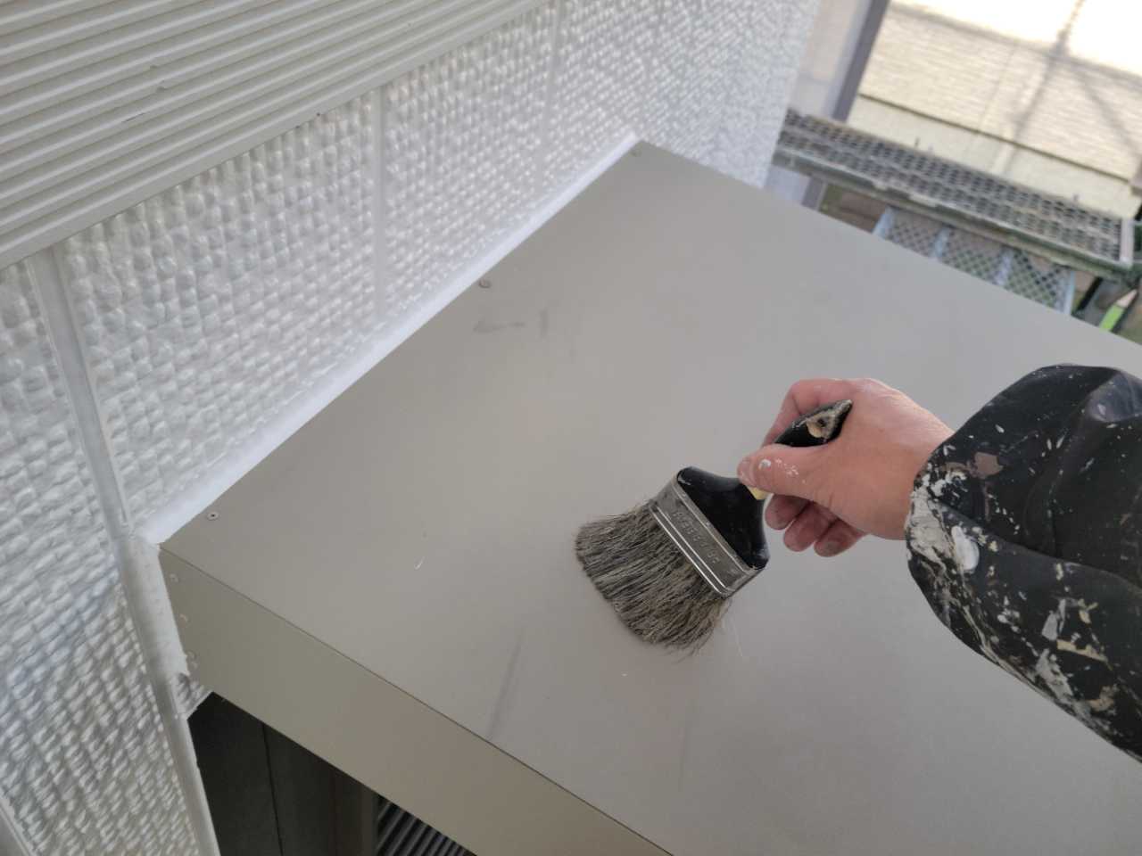 ケレン作業です。