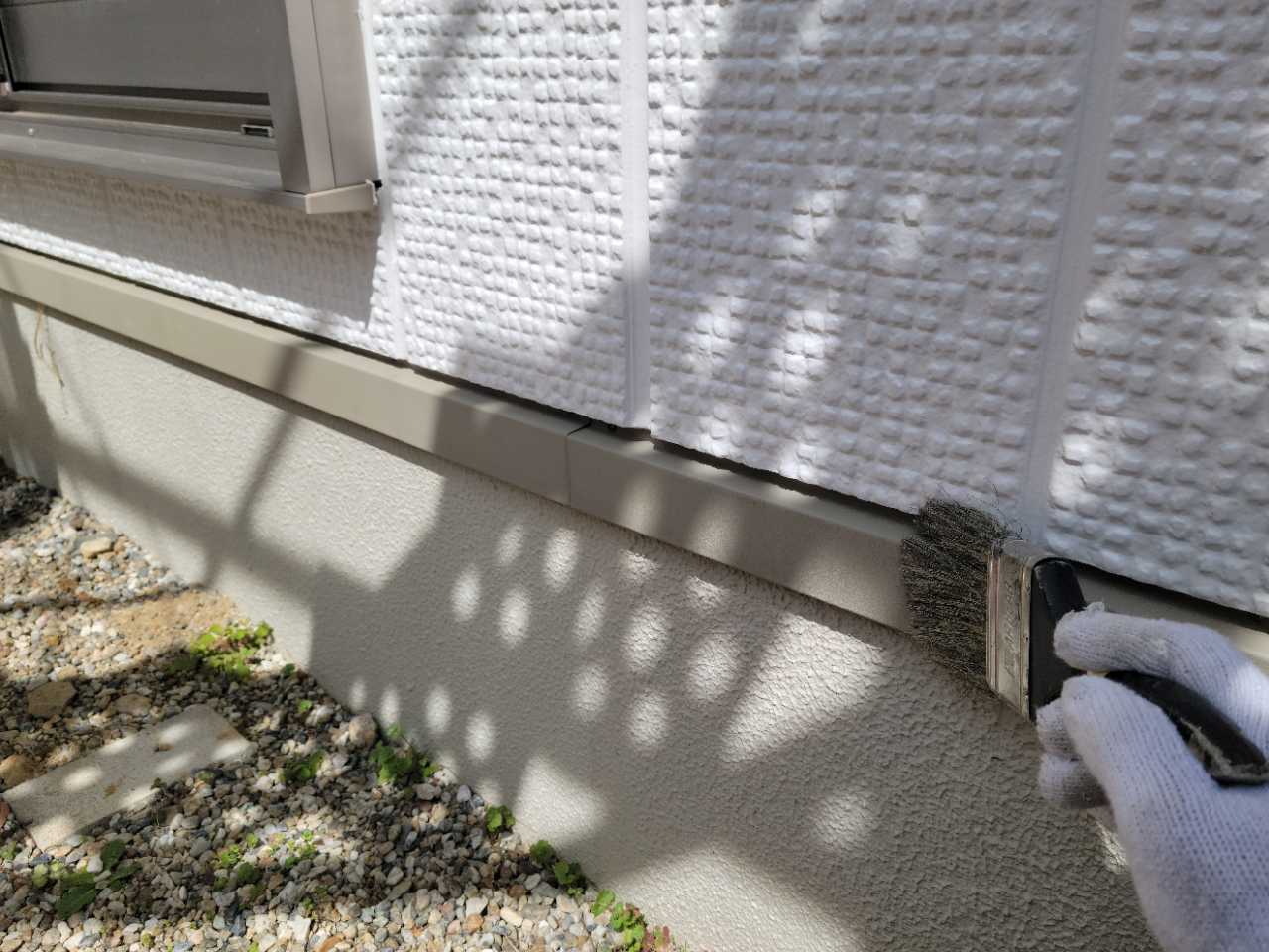 ケレン作業です。