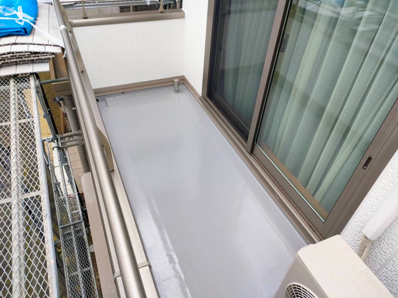 トップコート塗布。