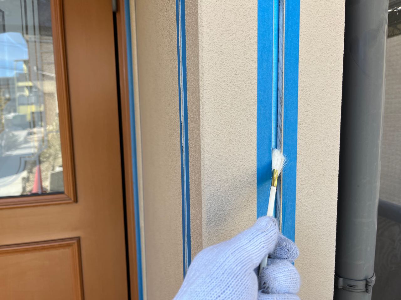 プライマー塗布します。