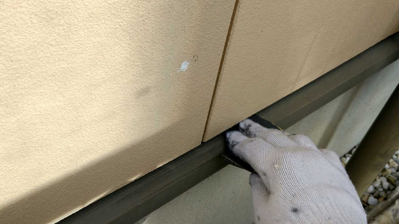 ケレン作業です。