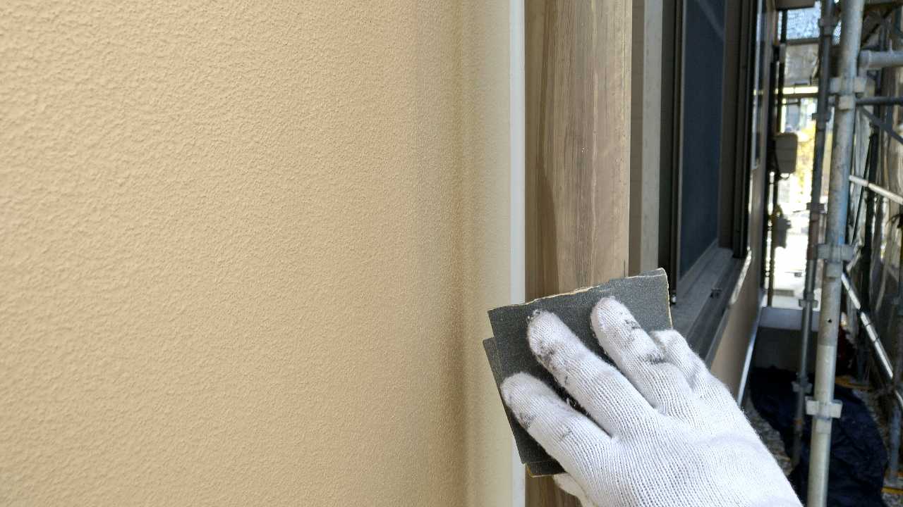 ケレン作業です。