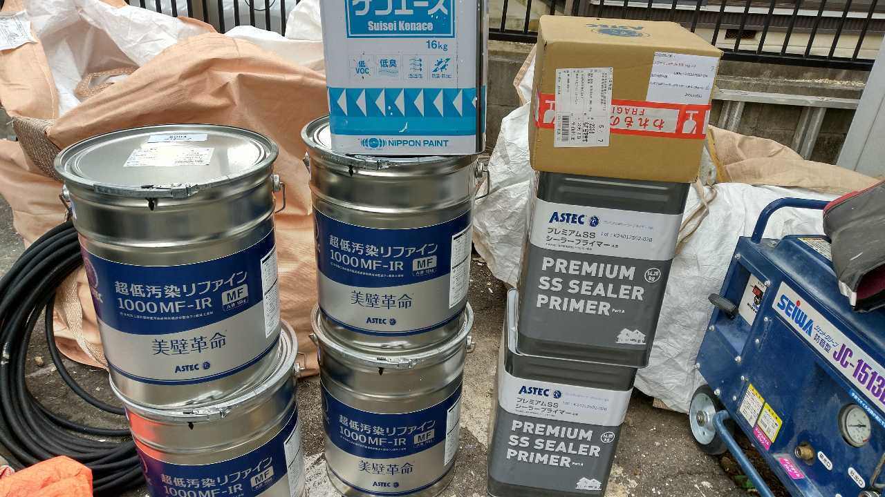 材料検収です。