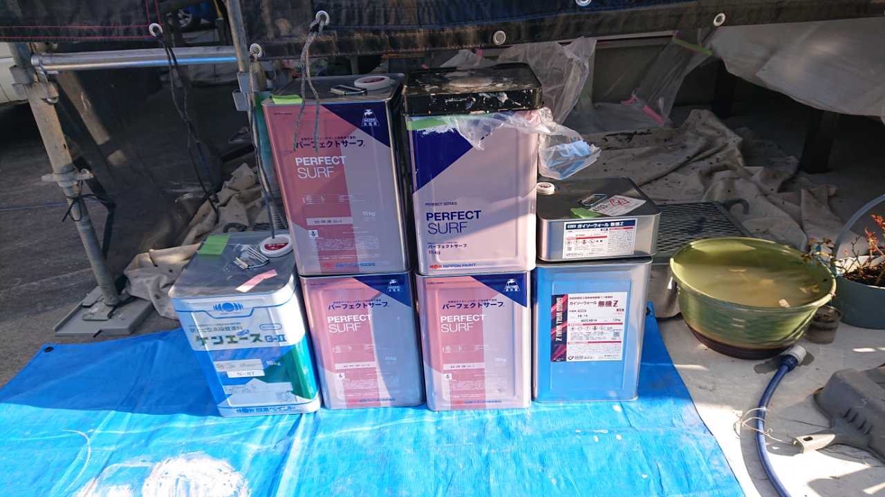 材料検収です。